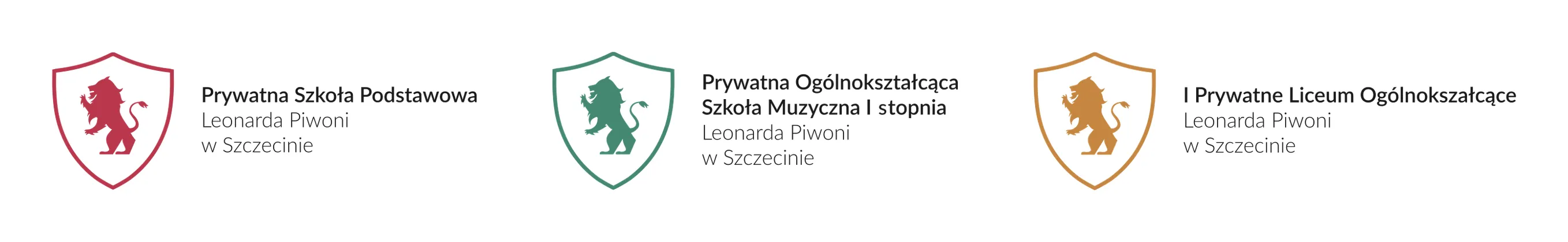 Prywatne Szkoły Leonarda Piwoni: Prywatna Szkoła Podstawowa, Prywatna Ogólnokształcąca Szkoła Muzyczna I stopnia oraz I Prywatne Liceum Ogólnokształcące w Szczecinie